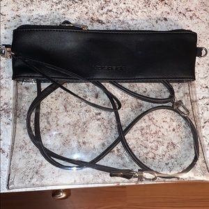 Clear Crossbody Bag/Wristlet